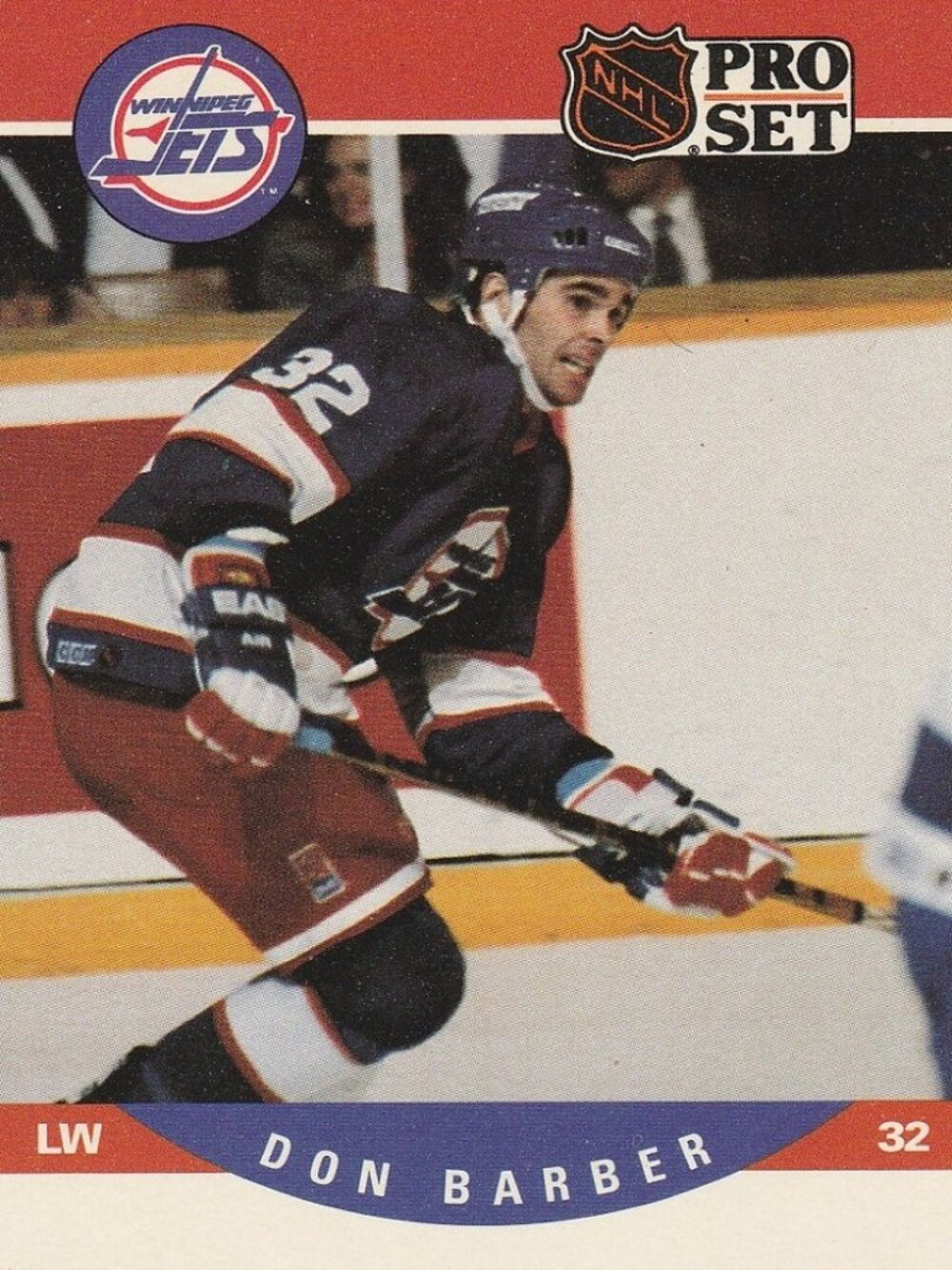 Don Barber Hockey Card